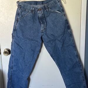 Wrangler Relaxed Fit Blue Jeans